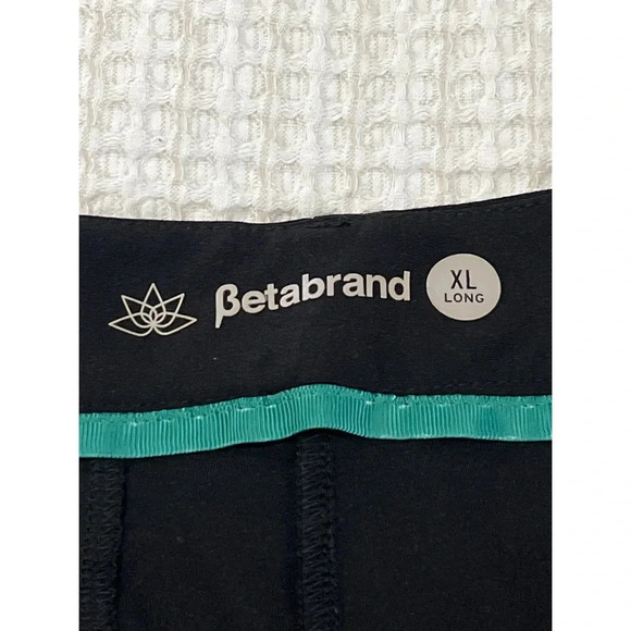 Betabrand Pants Women’s XL Long Black Crop Lite Yoga Stretch Dress Pant - Picture 14 of 15